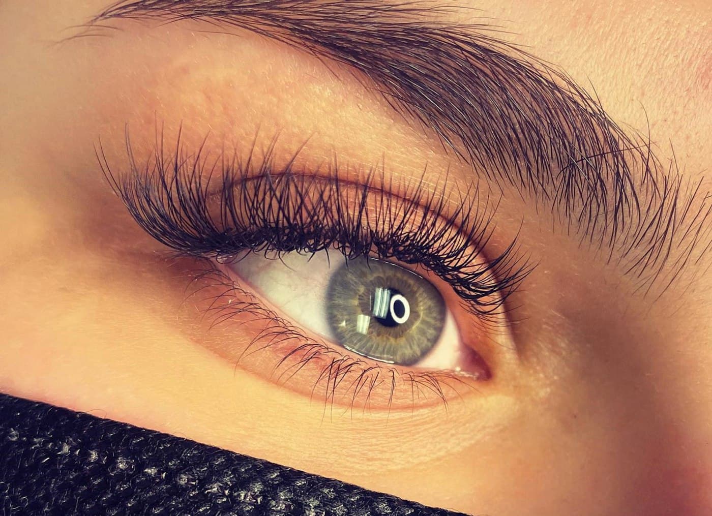 Lash and brow services at Harav Salon & Spa in Winnipeg